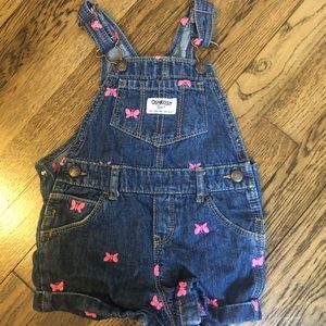 Baby short overalls
